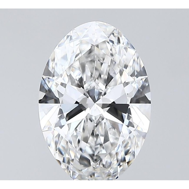 Diament laboratoryjny bezbarwny szlif owalny, 2.52ct, VVS2, F, IGI LG723550584