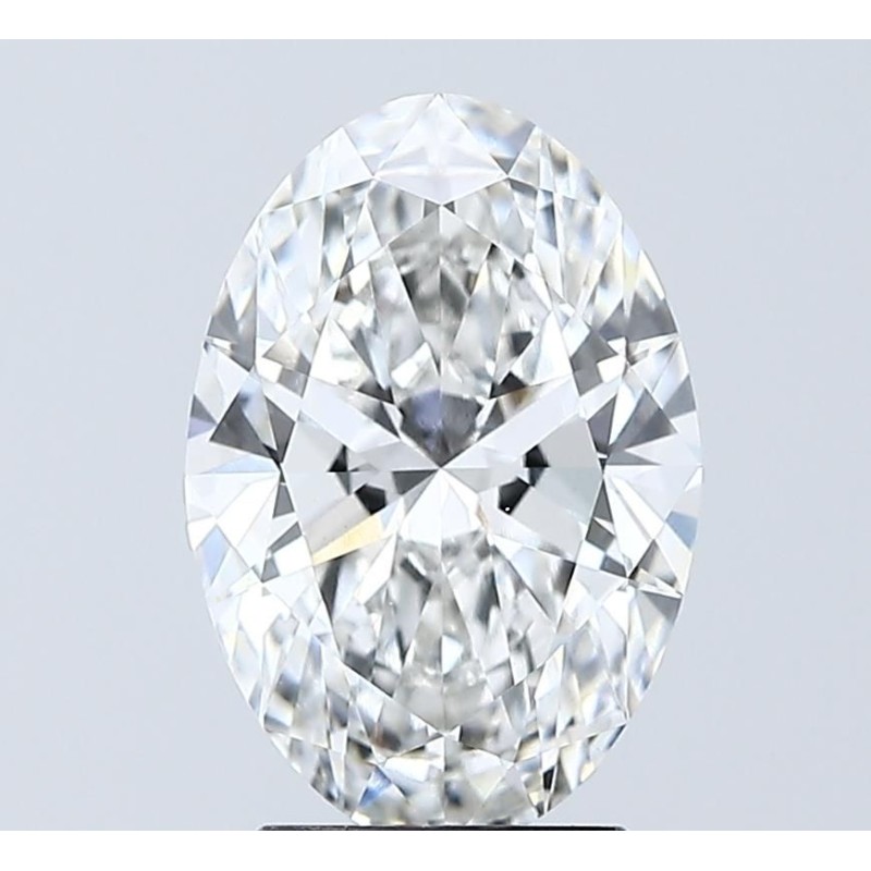 Diament laboratoryjny bezbarwny szlif owalny, 2.53ct, VVS2, F, IGI LG727543963