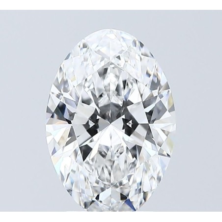 Diament laboratoryjny bezbarwny szlif owalny, 2.59ct, VVS2, D, IGI LG742522775
