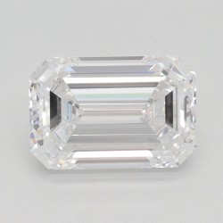 Diament laboratoryjny bezbarwny szlif szmaragdowy, 2.05ct, VVS2, D, IGI LG636498984