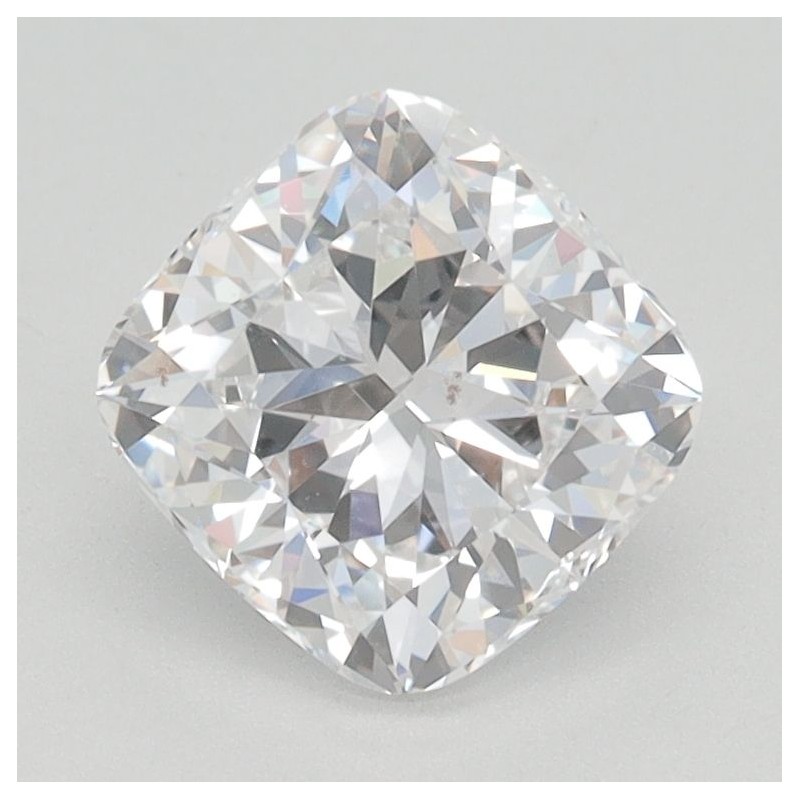 Diament laboratoryjny bezbarwny szlif poduszkowy brylantowy, 1.58ct, VVS2, D, IGI LG636401271