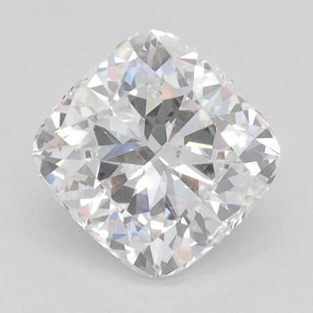 Diament laboratoryjny bezbarwny szlif poduszkowy brylantowy, 1.58ct, VVS2, D, IGI LG636401271