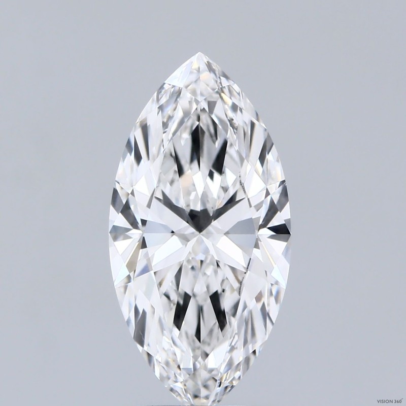 Diament laboratoryjny bezbarwny markiza, 2.53ct, VVS2, E, IGI LG739566907