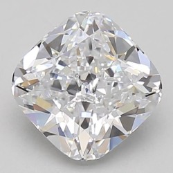 Diament laboratoryjny bezbarwny szlif poduszkowy brylantowy, 1.5ct, IF, D, GIA 5231565010