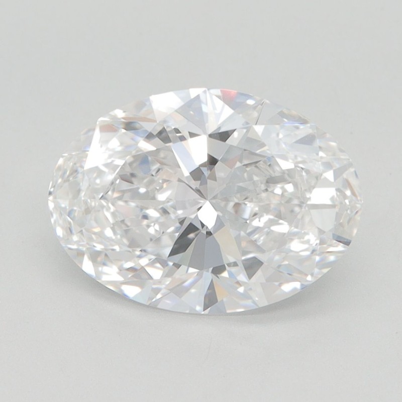 Diament laboratoryjny bezbarwny szlif owalny, 2.91ct, VVS2, D, IGI LG635412412