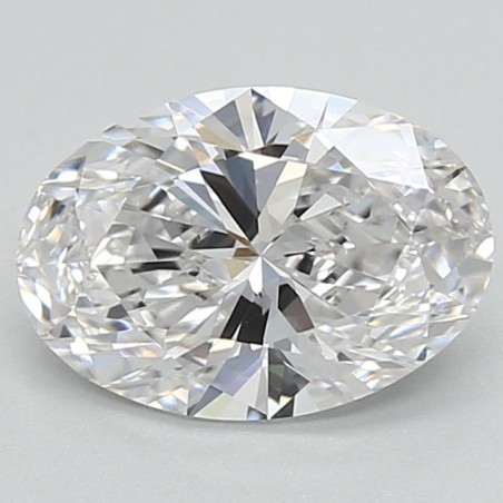 Diament laboratoryjny bezbarwny szlif owalny, 1.4ct, VVS2, E, IGI LG724584674