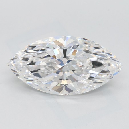 Diament laboratoryjny bezbarwny markiza, 2.49ct, VVS2, D, GIA 6531367270