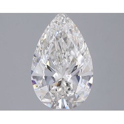 Diament laboratoryjny bezbarwny szlif gruszkowy, 2.06ct, VVS2, F, IGI LG739566614