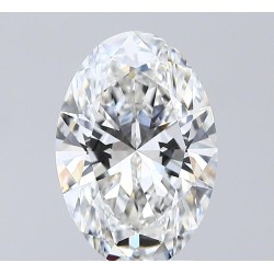 Diament laboratoryjny bezbarwny szlif owalny, 2.58ct, VVS2, F, IGI LG723518737