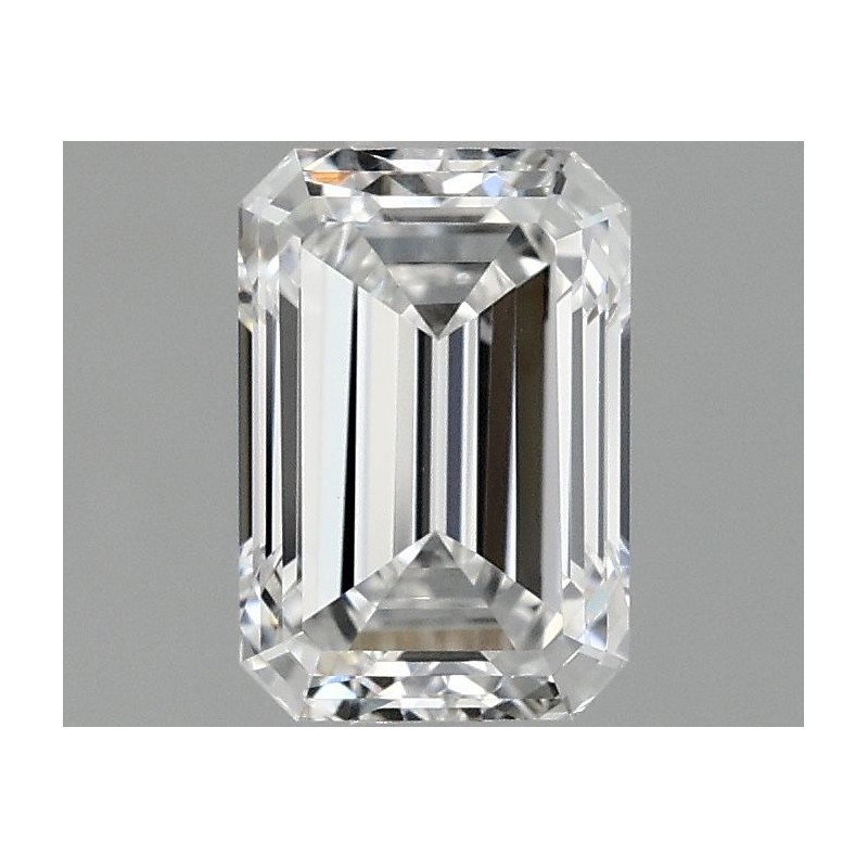 Diament laboratoryjny bezbarwny szlif szmaragdowy, 0.97ct, VVS2, E, IGI LG694595672