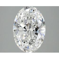 Diament laboratoryjny bezbarwny szlif owalny, 2.98ct, VVS2, D, IGI LG731523167