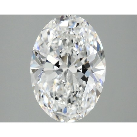 Diament laboratoryjny bezbarwny szlif owalny, 2.98ct, VVS2, D, IGI LG731523167