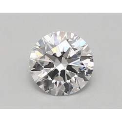 Diament laboratoryjny bezbarwny szlif okrągły, 0.74ct, VVS1, D, IGI LG745526236