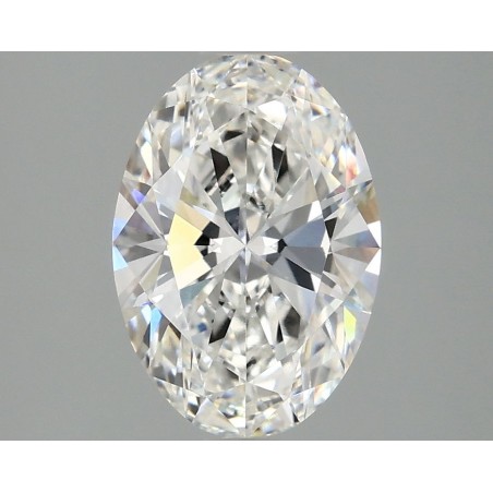 Diament laboratoryjny bezbarwny szlif owalny, 1.9ct, VVS2, E, IGI LG741586116