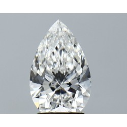 Diament laboratoryjny bezbarwny szlif gruszkowy, 2.05ct, VVS2, E, IGI LG696533115