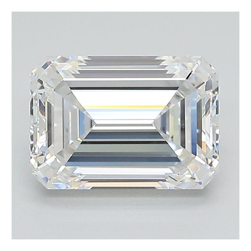 Diament laboratoryjny bezbarwny szlif szmaragdowy, 2.03ct, VVS2, D, IGI LG667439832