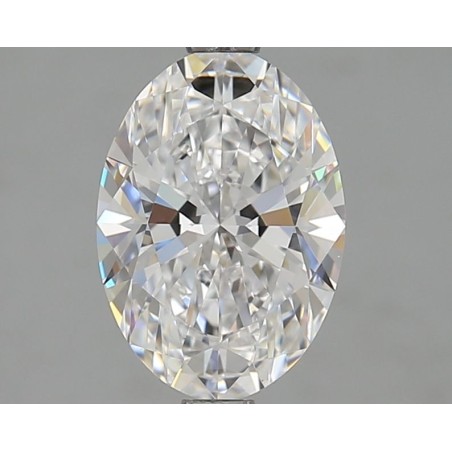 Diament laboratoryjny bezbarwny szlif owalny, 2.01ct, VVS1, D, GIA 7501673722