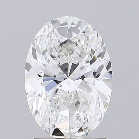 Diament laboratoryjny bezbarwny szlif owalny, 1.58ct, VVS1, E, IGI LG713547208