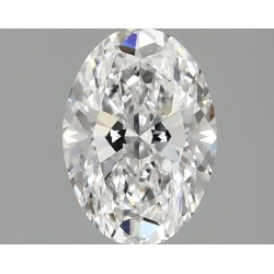 Diament laboratoryjny bezbarwny szlif owalny, 1.57ct, VVS2, D, IGI LG744504549