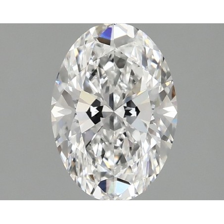 Diament laboratoryjny bezbarwny szlif owalny, 1.57ct, VVS2, D, IGI LG744504549