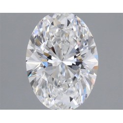 Diament laboratoryjny bezbarwny szlif owalny, 1.25ct, VVS1, D, IGI LG729575974