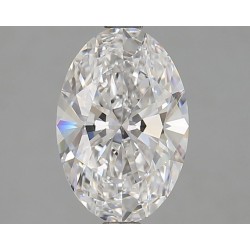 Diament laboratoryjny bezbarwny szlif owalny, 2.02ct, VVS1, D, GIA 6491864222