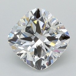 Diament laboratoryjny bezbarwny szlif poduszkowy brylantowy, 1.5ct, VVS2, D, IGI LG671451306