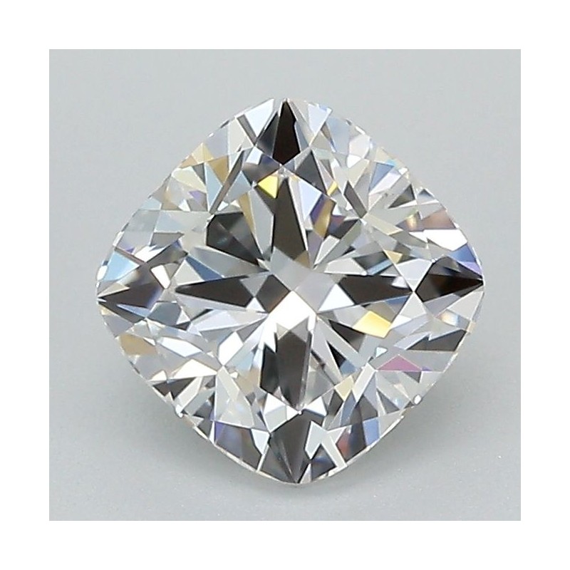 Diament laboratoryjny bezbarwny szlif poduszkowy brylantowy, 1.5ct, VVS2, D, IGI LG671451306