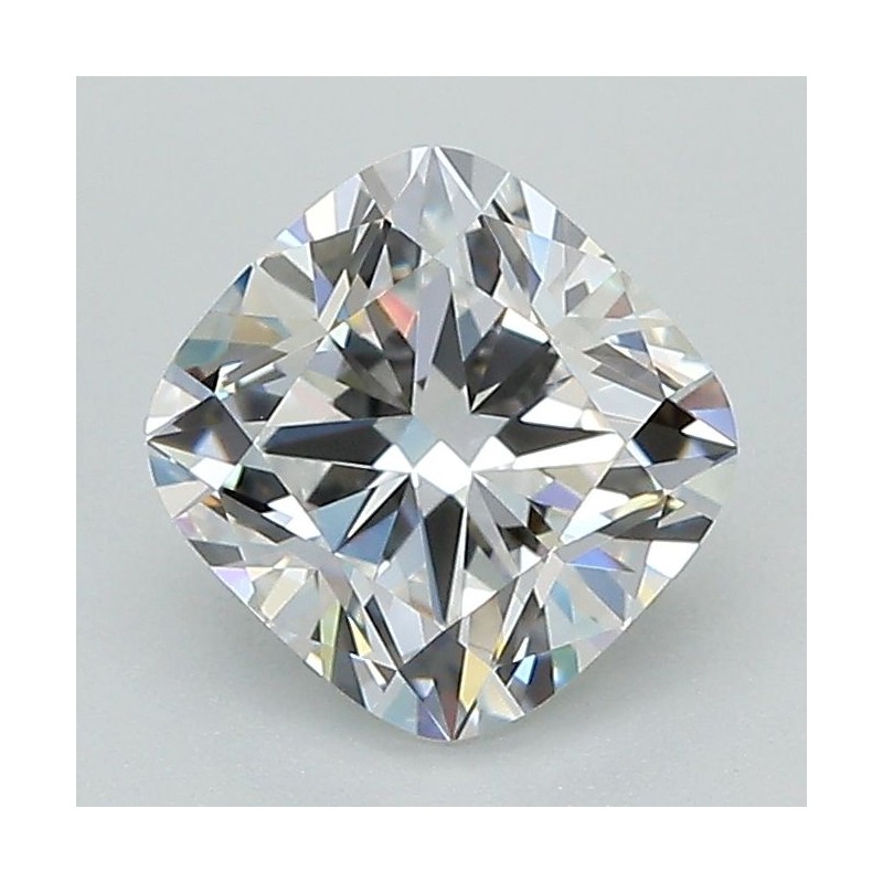 Diament laboratoryjny bezbarwny szlif poduszkowy brylantowy, 1.5ct, VVS2, D, IGI LG671451213