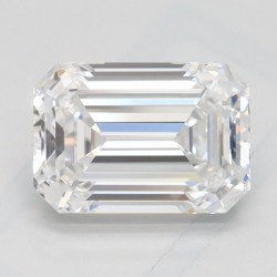 Diament laboratoryjny bezbarwny szlif szmaragdowy, 1.55ct, VVS1, D, IGI LG731569216