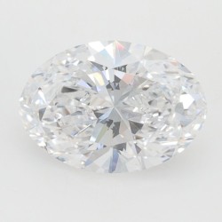 Diament laboratoryjny bezbarwny szlif owalny, 1.56ct, IF, D, IGI LG643452183