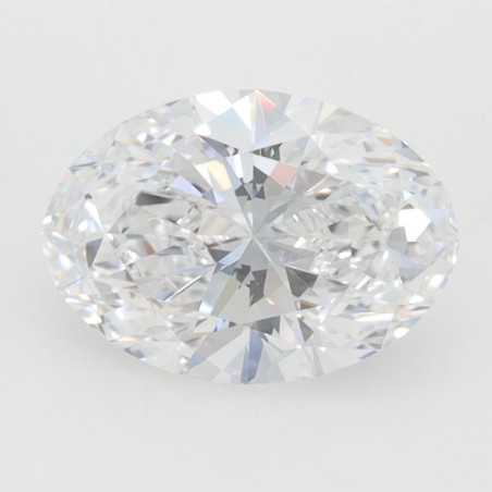 Diament laboratoryjny bezbarwny szlif owalny, 1.56ct, IF, D, IGI LG643452183
