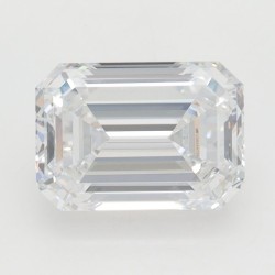 Diament laboratoryjny bezbarwny szlif szmaragdowy, 1.55ct, VVS1, D, IGI LG644472942