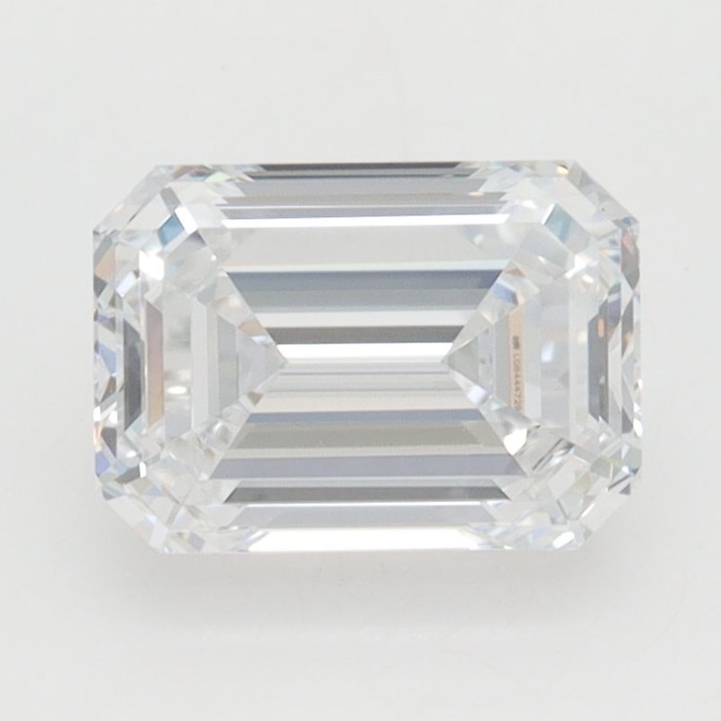 Diament laboratoryjny bezbarwny szlif szmaragdowy, 1.55ct, VVS1, D, IGI LG644472942