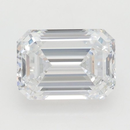 Diament laboratoryjny bezbarwny szlif szmaragdowy, 1.55ct, VVS1, D, IGI LG644472942