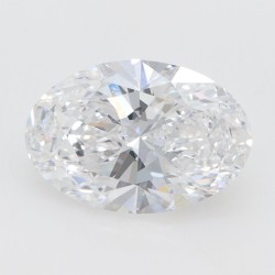 Diament laboratoryjny bezbarwny szlif owalny, 1.51ct, VVS1, D, IGI LG641411258