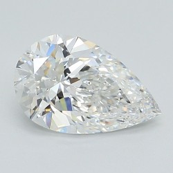 Diament laboratoryjny bezbarwny szlif gruszkowy, 1.56ct, VVS1, D, IGI LG671451264