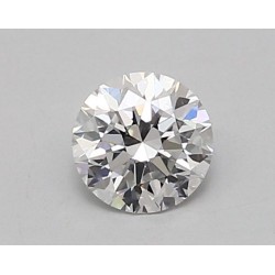Diament laboratoryjny bezbarwny szlif okrągły, 0.7ct, VVS1, D, IGI LG726527578