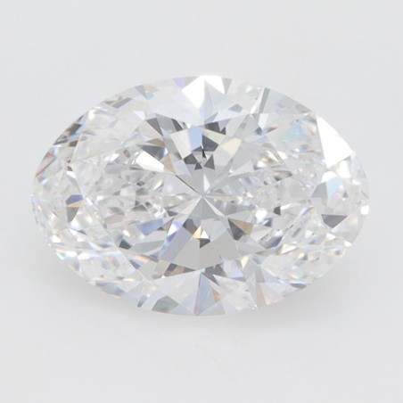 Diament laboratoryjny bezbarwny szlif owalny, 1.59ct, VVS1, D, IGI LG641411283