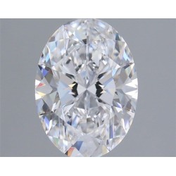 Diament laboratoryjny bezbarwny szlif owalny, 1.5ct, VVS1, D, IGI LG733512116
