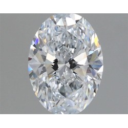 Diament laboratoryjny bezbarwny szlif owalny, 1.54ct, VVS2, E, IGI LG733512202