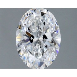 Diament laboratoryjny bezbarwny szlif owalny, 1.51ct, VVS1, D, IGI LG733512195