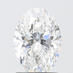Diament laboratoryjny bezbarwny szlif owalny, 1.55ct, VVS2, E, IGI LG692516524