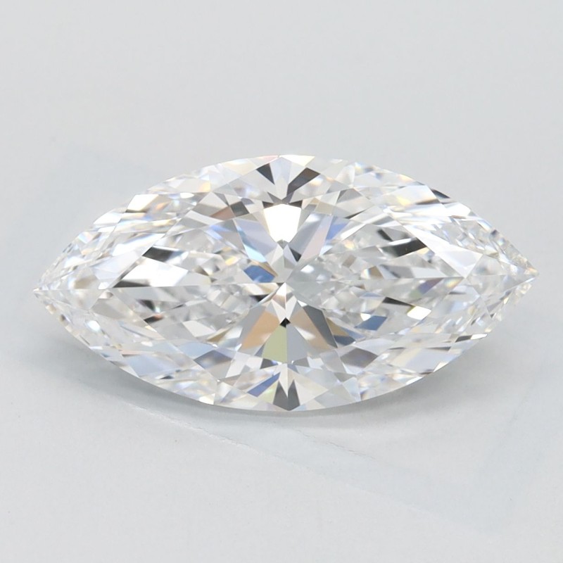 Diament laboratoryjny bezbarwny markiza, 2.1ct, VVS1, D, GIA 1539434925