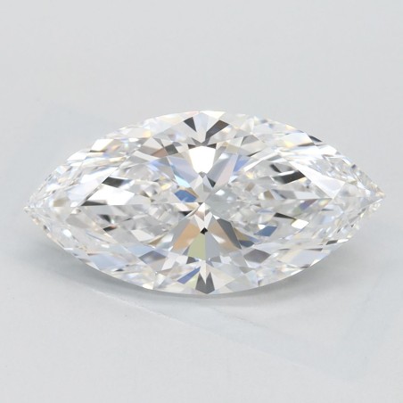 Diament laboratoryjny bezbarwny markiza, 2.1ct, VVS1, D, GIA 1539434925