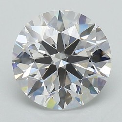 Diament laboratoryjny bezbarwny szlif okrągły, 1.58ct, VVS2, D, IGI LG671451309