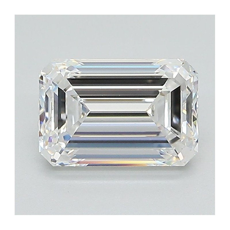 Diament laboratoryjny bezbarwny szlif szmaragdowy, 1.52ct, VVS2, D, IGI LG671479412