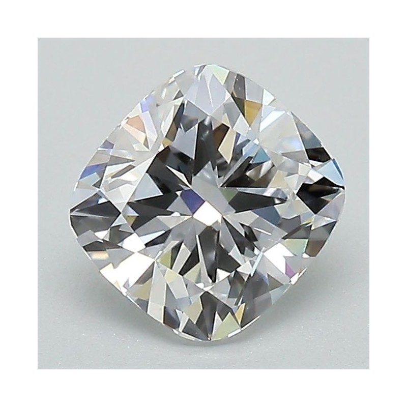 Diament laboratoryjny bezbarwny szlif poduszkowy brylantowy, 1.5ct, VVS2, D, IGI LG671478913