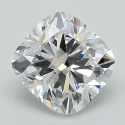 Diament laboratoryjny bezbarwny szlif poduszkowy brylantowy, 1.5ct, VVS2, D, IGI LG671479179