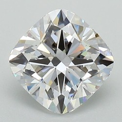 Diament laboratoryjny bezbarwny szlif poduszkowy brylantowy, 1.55ct, VVS2, D, IGI LG671479155